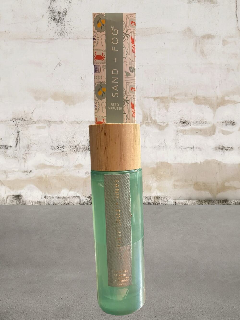 Sand + Fog Pistachio Dream 100 ml Reed Diffuser NEW